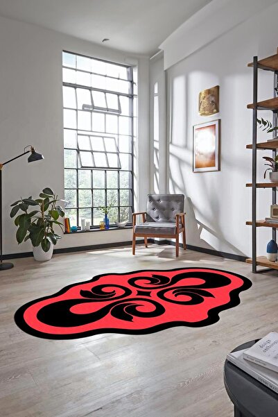 EY HOME Digital Printed Non-Slip Base Washable Laser Cut Stylish Runner Kitchen Living Room Carpet