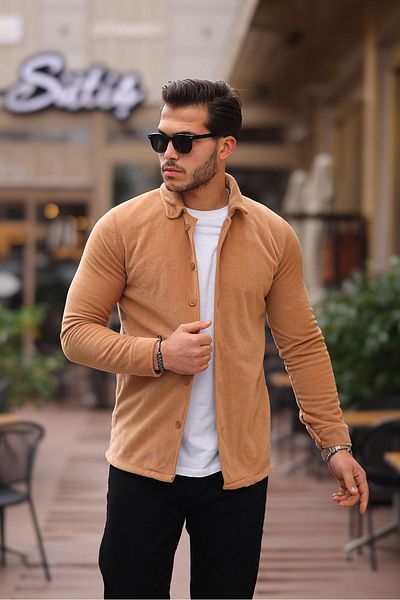 comstar Ανδρικό πουκάμισο Fleece Comfortable Fit