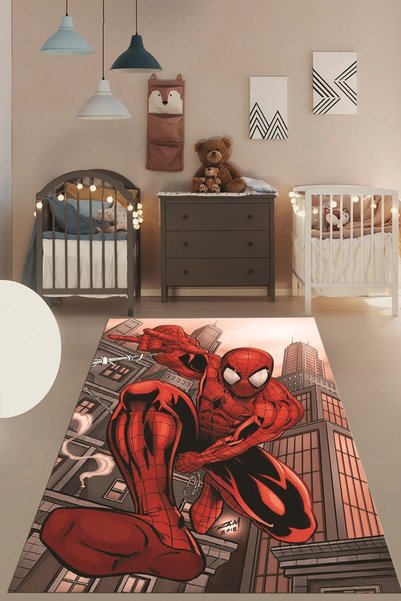 EY HOME Dijital Baskılı Kaymaz Yıkanabilir Çizgifilm Temalı Erkek Çocuk Odası...