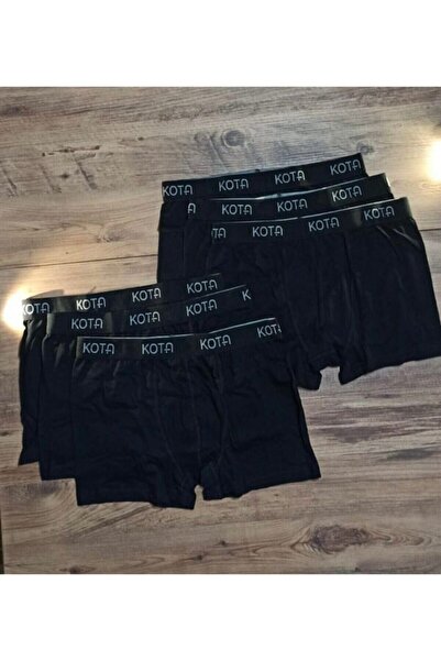 KOTA Paristrend Men's Lycra Boxer Set of 6 Black