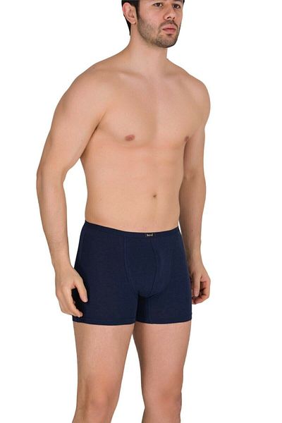 Berrak Ανδρικά 3 τεμάχια Navy Blue Color Thin Belted Modal Boxers