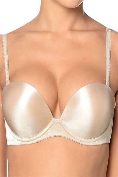Orkide Women's Nude Cindy Double Padded Magic Bra