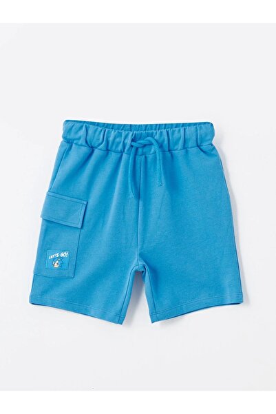 LC Waikiki LCW Crew Neck Short Sleeve Printed Baby Boy T-Shirt and Shorts 2 Pieces Set