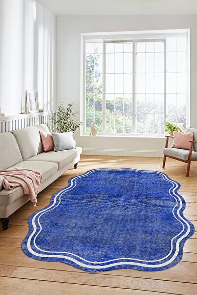 EY HOME Covor digital cu imprimeu cu bază anti-alunecare, lavabil, modern, cu laser croială pentru bucătărie și living