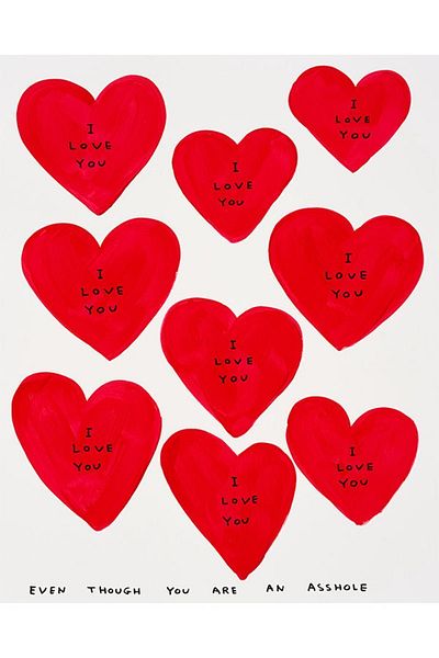 Taranist Ilustrație poster din hârtie David Shrigley