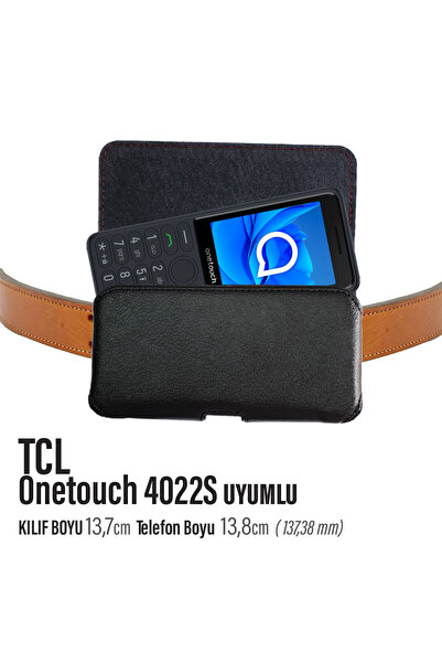 EXENAR TCL Onetouch 4022S Kılıfı 4022S Kemer Kılıfı