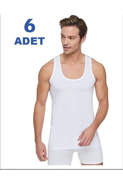 Arslan İç Giyim Tutku 6-Pack 100% Cotton Men's Undershirt