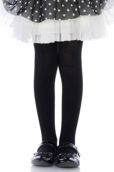 SAKS Детски чорапогащи Micro 50, 3 броя, черни