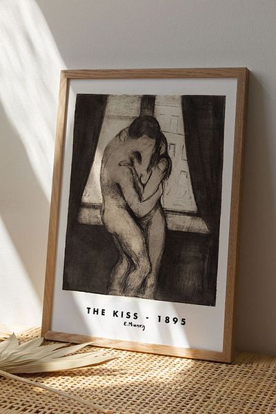 Taranist Χάρτινη αφίσα Edvard Munch Kiss