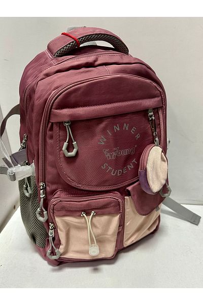 ÇÇS Pink Color Waterproof Kanken Bag - Multi-Pocket, Large Size Sirt 51782