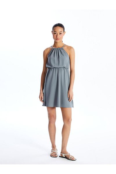 LC Waikiki Halter Neck Women's Dress - Straight Cut