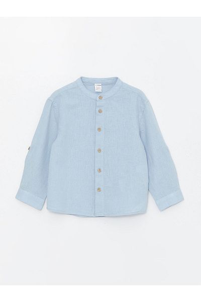 LC Waikiki Long Sleeve Basic Shirt for Baby Boy