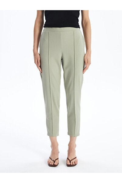 LC Waikiki Dámské kalhoty standardního střihu - elastický pas