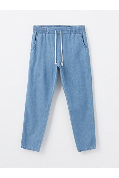 LC Waikiki Dámské džínové kalhoty - Slouchy Fit s elastickým pasem