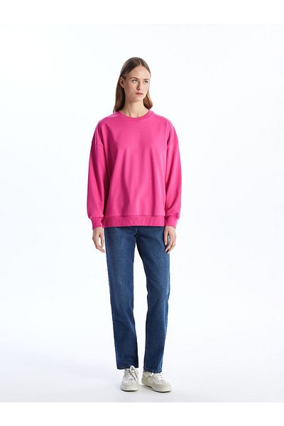 LC Waikiki Hanorac oversize pentru damă - cu gât crew
