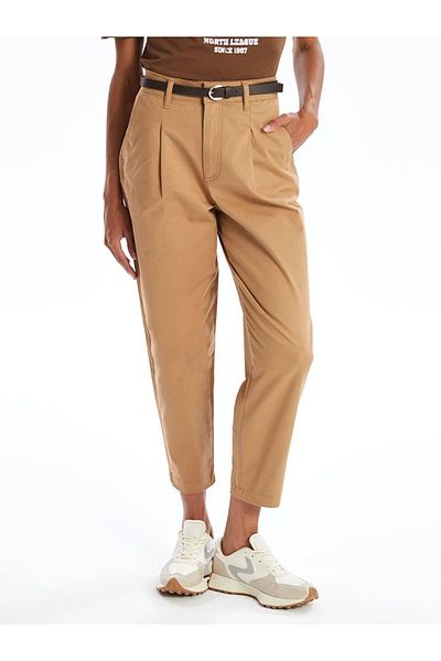 LC Waikiki LCW Modest - Γυναικείο κανονικό παντελόνι με ζώνη