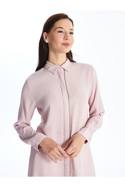 LC Waikiki Hemdtunika für Damen – Streifendetail