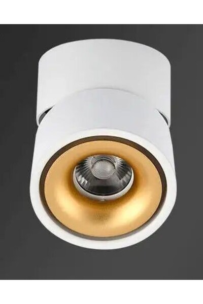 fullreyon Elektrikle Çalışır, Alüminyum Kasa, 10 Watt Günışığı Ledli Modern Tasarım Ledli Tavan - Duvar Spotu