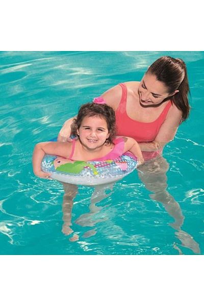 Kelebek Oyuncak Mermaid Patterned Life Buoy 51 Cm
