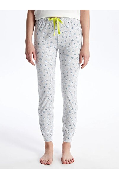 LC Waikiki Dámské spodní pyžamo Jogger LCW DREAM s elastickým vzorem v pase