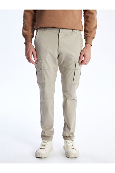 LC Waikiki Dar Kalıp Gabardin Erkek Chino Pantolon
