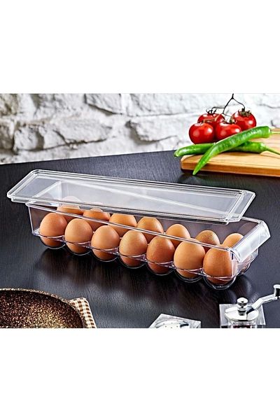 Lonavizyon Lid Refrigerator Egg Cup Organizer