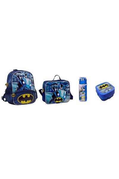 Batman 4 Piece Kindergarten Bag Set