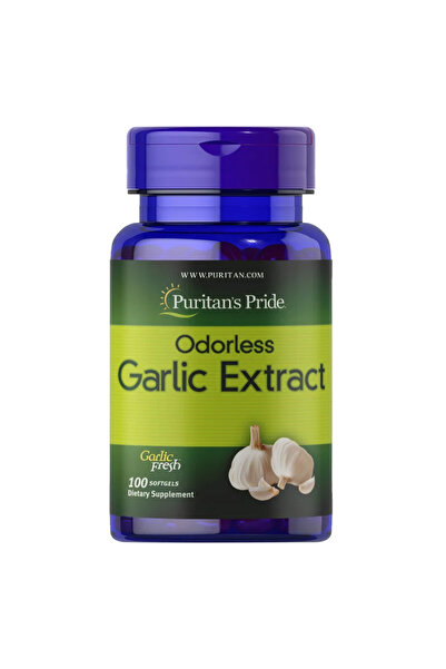 Puritan's Pride Odorless Garlic Extract 100 Kapsül