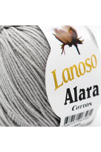 Lanoso Alara El Örgü İpliği - 951 Açık Gri -