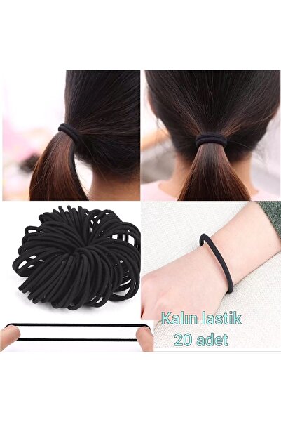 NEW HİLL 20 komada unisex debele gumica za kosu