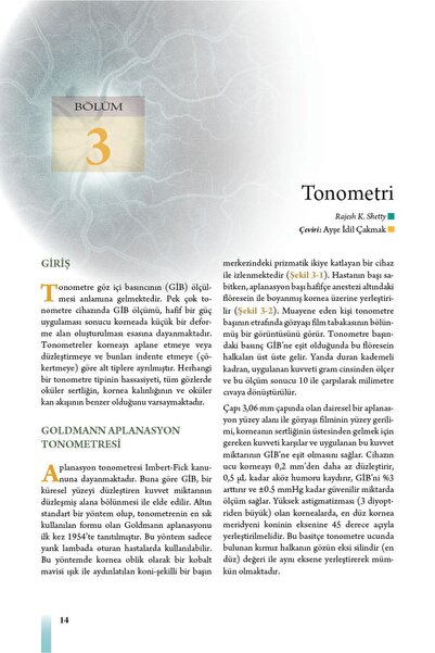 Ema Tıp Kitabevi Klinik Oftalmoloji Renkli Atlas Ve Genel Bakış Glokom