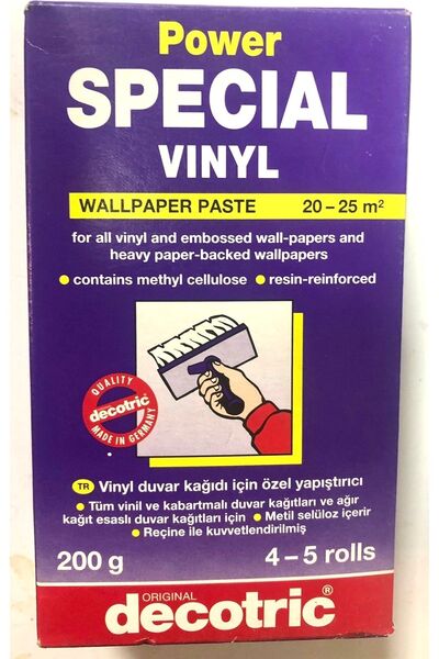 Ala Perde By İtalyanhomestore Ithal 1. Kalite Duvar Kağıdı Yapıştırıcısı - Tu...