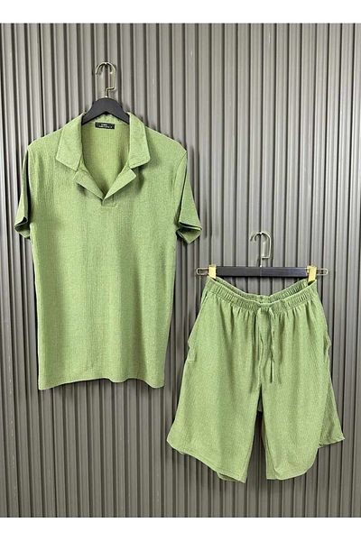 Shine Stone Σετ σορτς Unisex από ύφασμα Bürümcük