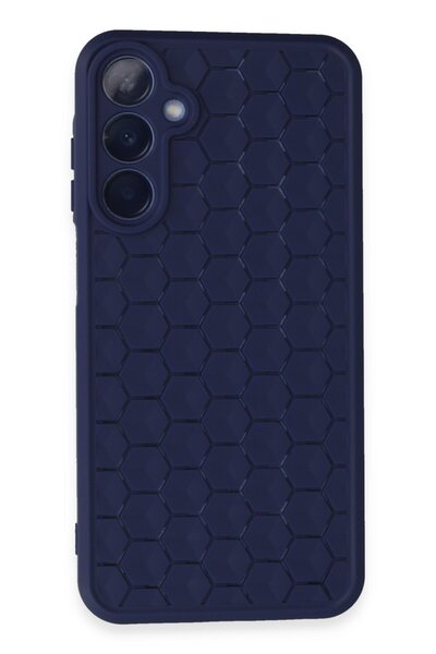 Hatreds Samsung Galaxy A55 5G Uyumlu Petek Tasarımlı Havadar Renkli A+ Kalite...