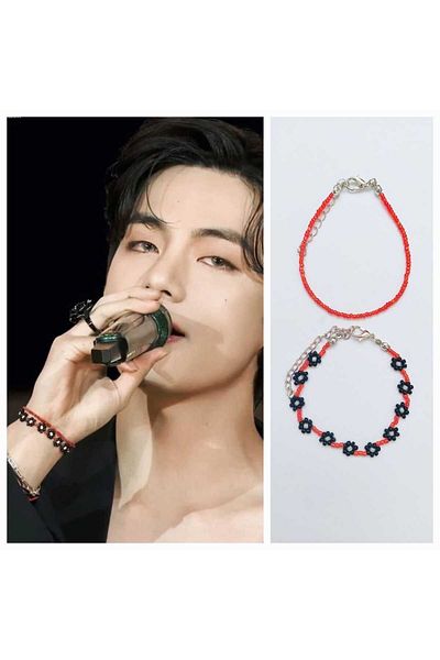 REN AKSESUAR Kpop Bts V Bracelet Set