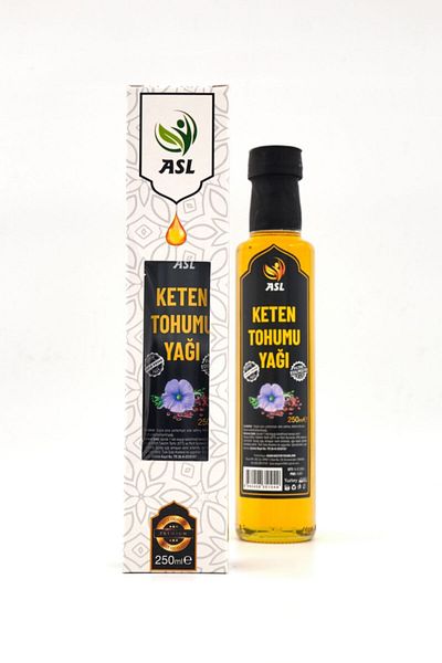 ASL Flax Seed Oil 250 ml (Cold Press)