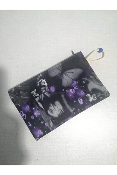 owl bag Gotic - Figurine de zâne Mov Colaj Model Design Suport stilou-portofel