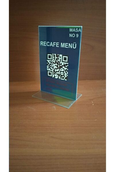 ETİKETLİK FİYATLIK A7 Vertical T Type Label Holder - Cafe, Patisserie Furnitu...
