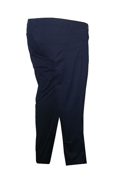 Lifeguard Men's Navy Blue Plus Size Lycra Thin Summer Gabardine Trousers