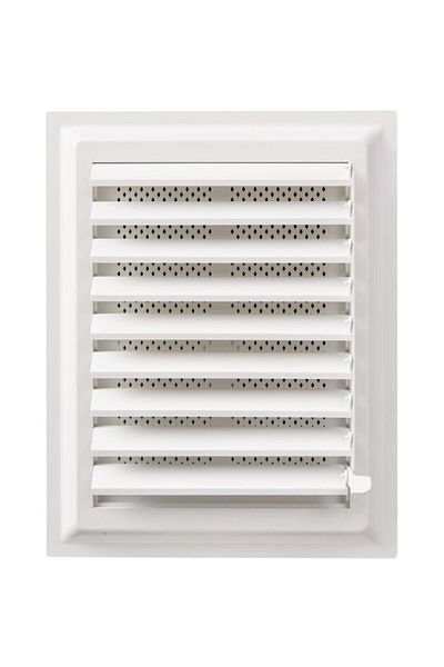 MENFEZSAN 45 X 25 Plastic Bathroom WC Ventilation Vent Surface Movable Shutter