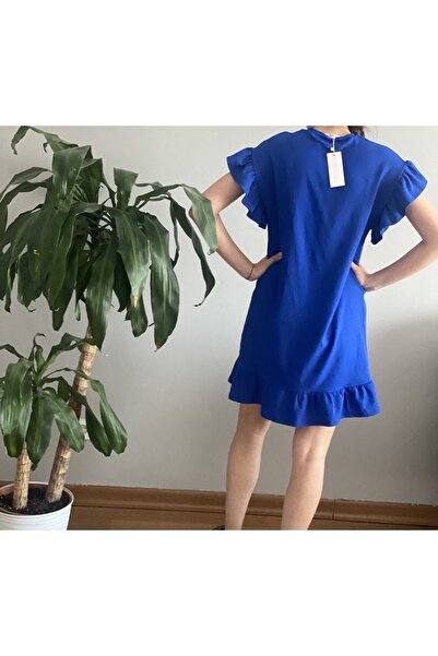 Mia lucca Mis lucca fırfır kollu yazlık elbise