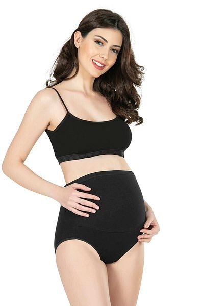 Jel Lingerie Εσώρουχα εγκυμοσύνης Gel 3 τεμαχίων Μαύρο Χρώμα
