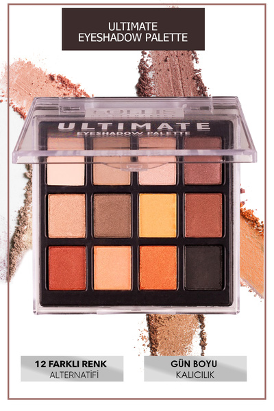 Lollis Ultimate 12 Renk Göz Farı / Ultimate Eyeshadow Palette