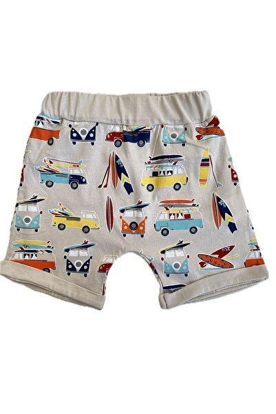 Miniworld Beach Themed Short Sleeve - Summer 2 Piece Baby Set (Cotton Fabric)