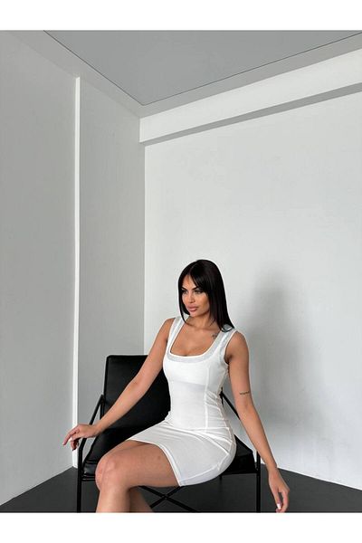 bergibo Rochie elegantă pentru femei cu detaliu în piatră - Design mini cizme