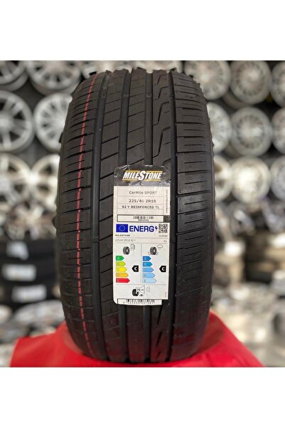 Milestone 225/40R18 TL 92Y REINF CARMILE SPORT MILESTONE 2024 ÜRETİMİ SİBOPLA...