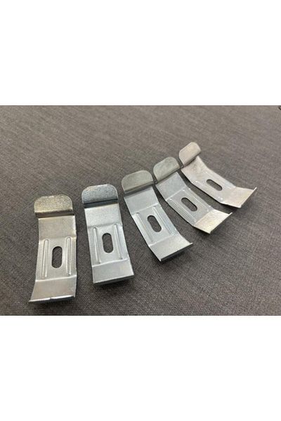 GÖZDE PERDE Roller Blind and Zebra Curtain Mounting Apparatus Metal Leg (Narrow Case 3.5 Cm) 10 Pieces