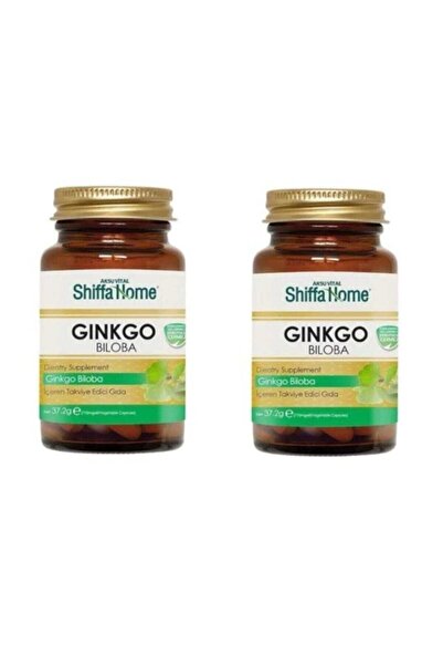 Shiffa Home Ginkgo Biloba 620 mg 60 Kapsül  2 Adet