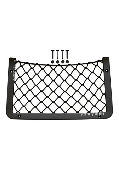 Boat Caravan Stuff Carrier Pocket Large Size 35 X 20 Cm Black