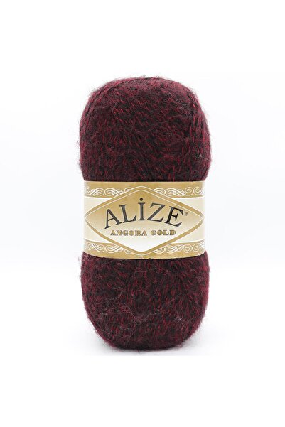 Alize Angora Gold El Örgü Ipliği - 705 Bordo Melanj -